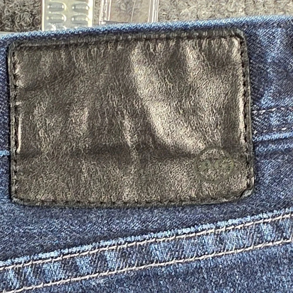 AG Adriano Goldschmied Jeans Mens 36x32 Everett Slim Straight Dark Wash Indigo